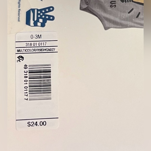 Junk Food 3 pack Graphic Print Onesies. 0-3 Mths. NIB Genius, Go Arrow, Variety - Picture 8 of 8